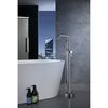 Anzzi Moray 2-Handle Freestanding Tub Faucet in Polished Chrome FS-AZ0048CH